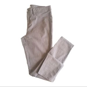 Women’s Calvin Klein Stripped Midrise Skinny Pants
